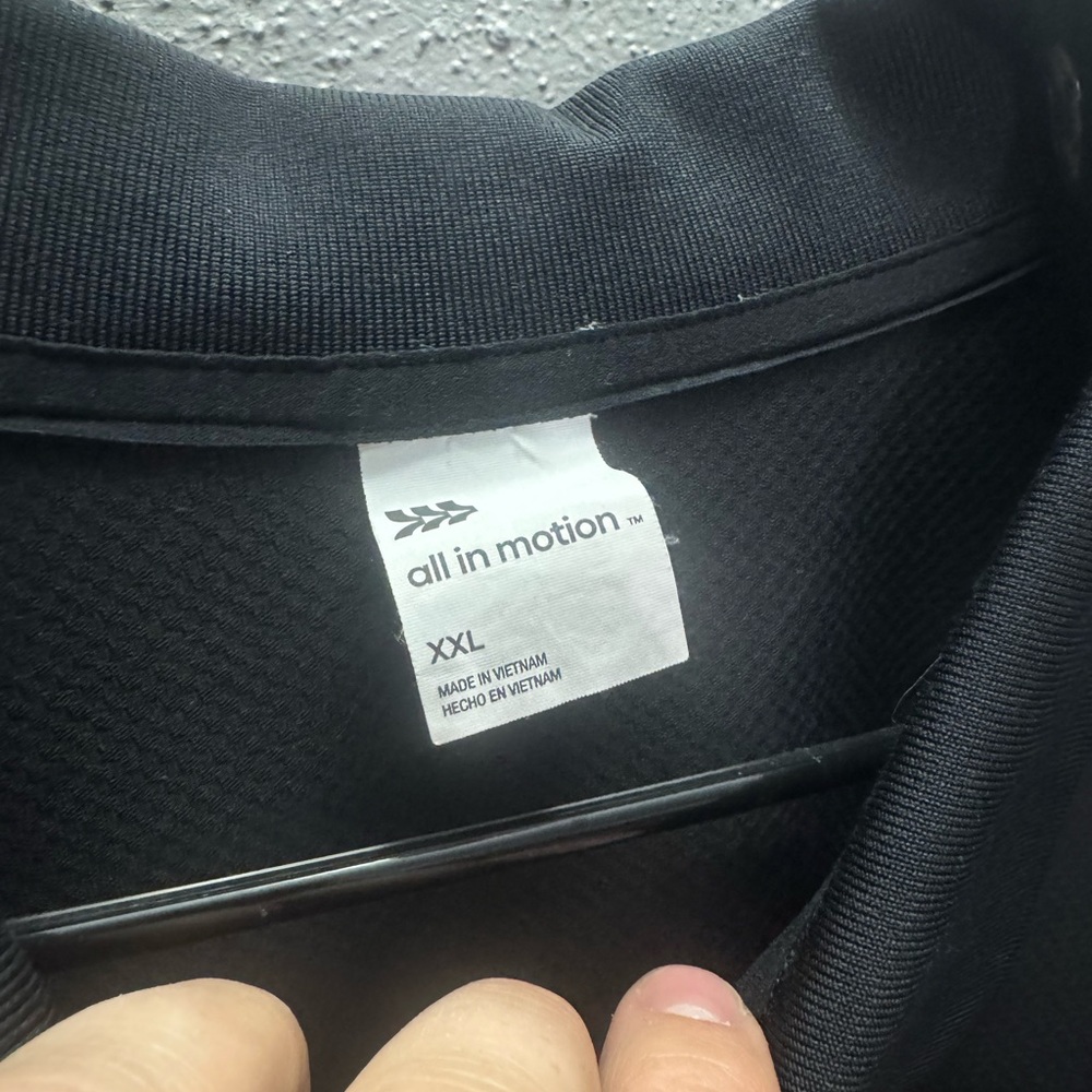 All in Motion Black Polo Shirt - Picture 2 of 2